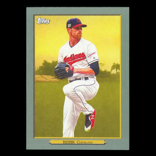 Shane Bieber 2020 Topps Turkey Red Indians