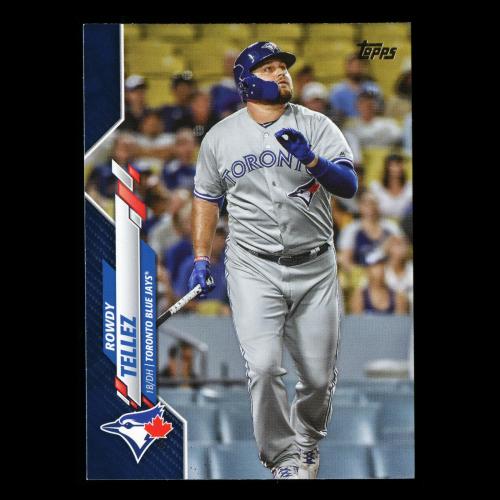 Rowdy Tellez 2020 Topps Blue Blue Jays