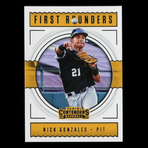 Nick Gonzales 2020 Contenders First Rounders Pirates