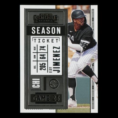 Eloy Jimenez 2020 Contenders Season Ticket White Sox