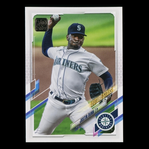 Justin Dunn 2021 Topps Future Stars Mariners