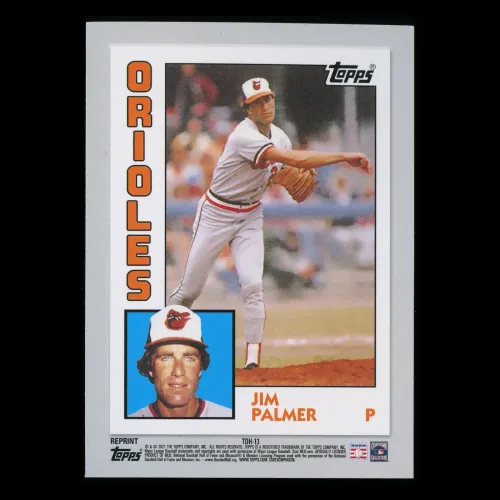 Jim Palmer 2021 Topps Double Header Orioles
