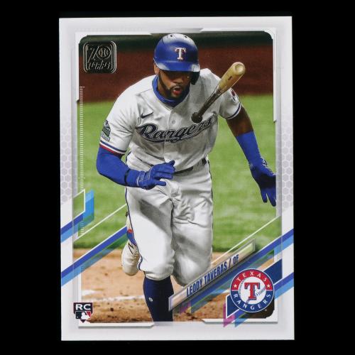 Leody Taveras RC 2021 Topps Rookie Rangers