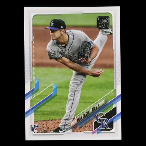 Ryan Castellani RC 2021 Topps Rookie Rockies