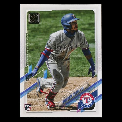 Anderson Tejeda RC 2021 Topps Rookie Rangers