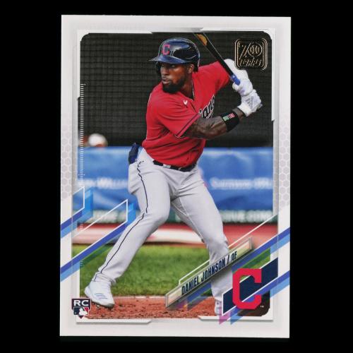 Daniel Johnson RC 2021 Topps Rookie Indians