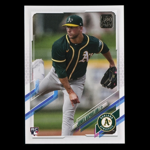 James Kaprielian RC 2021 Topps Rookie Athletics