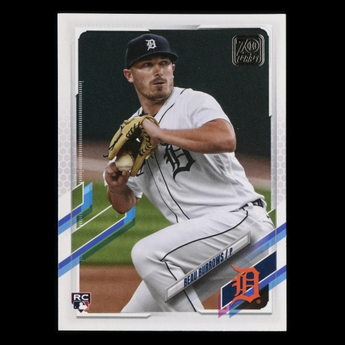 Beau Burrows RC 2021 Topps Rookie Tigers
