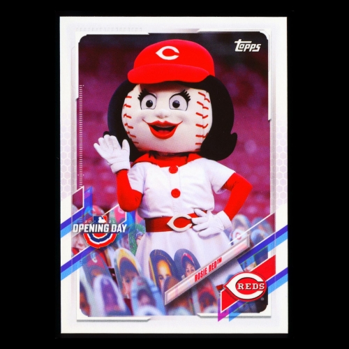 Rosie Red 2021 Topps Opening Day Mascot Reds