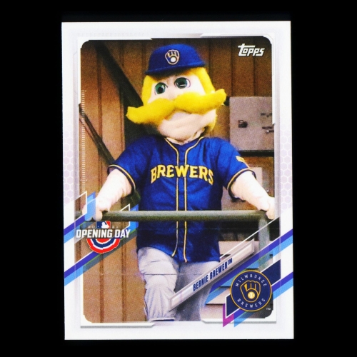 Bernie Brewer 2021 Topps Opening Day Mascot Brewers