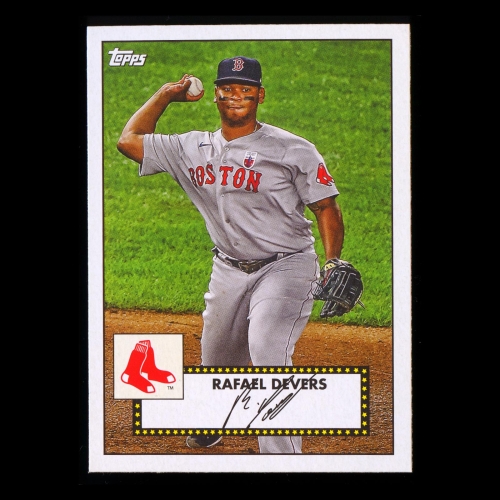 Rafael Devers 2021 Topps '52 Retro Red Sox