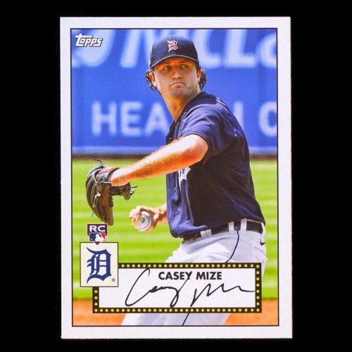 Casey Mize RC 2021 Topps '52 Retro Rookie Tigers