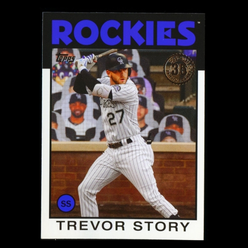 Trevor Story 2021 Topps 1986 Retro Rockies