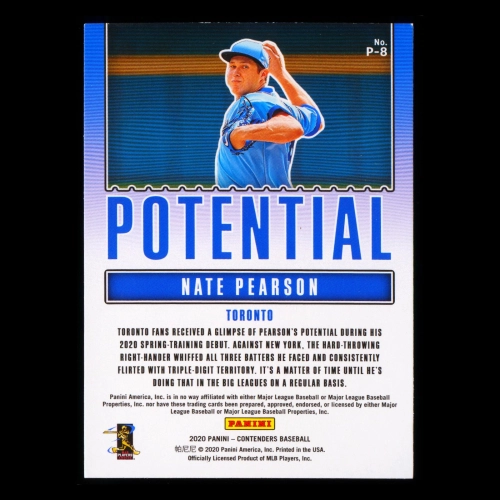Nate Pearson 2020 Contenders Potential Blue Jays