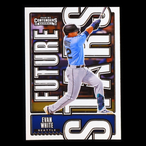 Evan White 2020 Contenders Future Stars Mariners