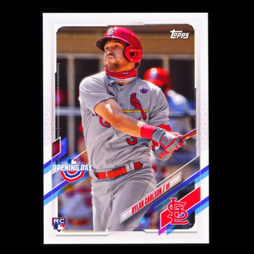 Dylan Carlson RC 2021 Topps Opening Day Rookie Cardinals