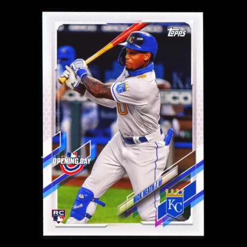 Nick Heath RC 2021 Topps Opening Day Rookie Royals