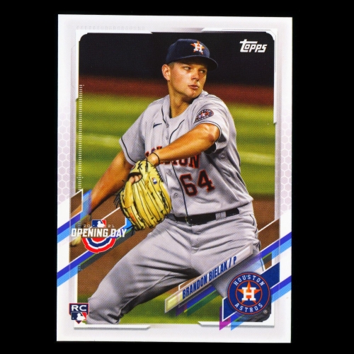 Brandon Bielak RC 2021 Topps Opening Day Rookie Astros