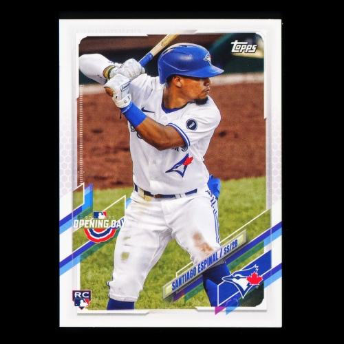 Santiago Espinal RC 2021 Topps Opening Day Rookie Blue Jays