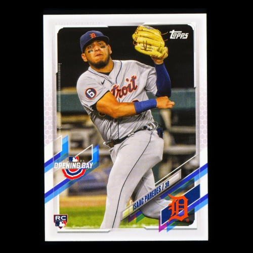 Isaac Paredes RC 2021 Topps Opening Day Rookie Tigers