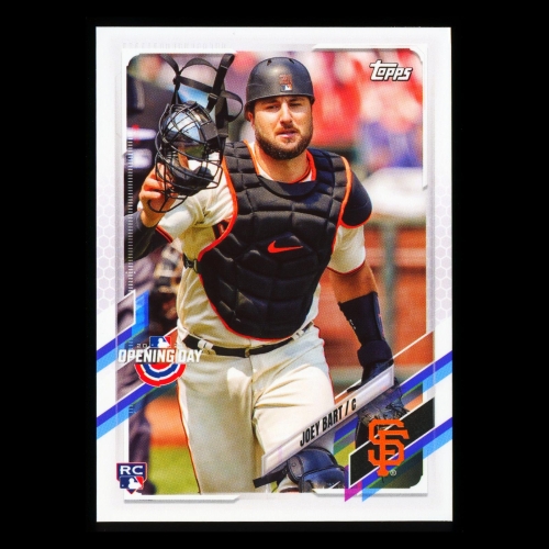 Joey Bart RC 2021 Topps Opening Day Rookie Giants