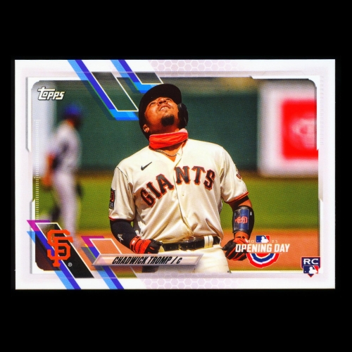 Chadwick Tromp RC 2021 Topps Opening Day Rookie Giants