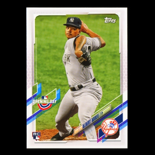 Albert Abreu RC 2021 Topps Opening Day Rookie Yankees
