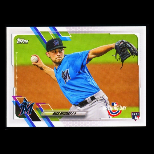 Nick Neidert RC 2021 Topps Opening Day Rookie Marlins