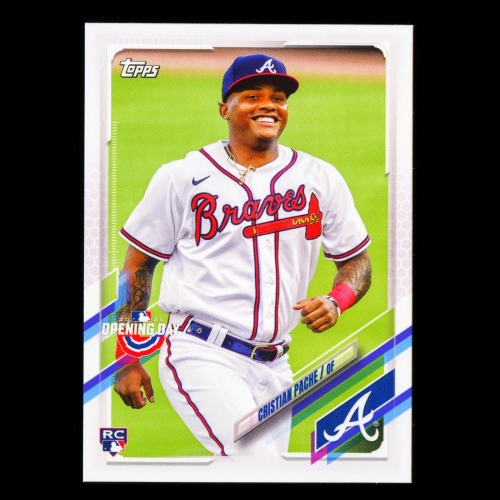 Cristian Pache RC 2021 Topps Opening Day Rookie Braves