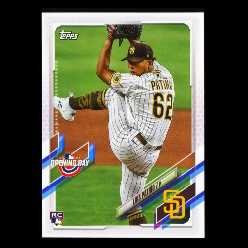 Luis Patino RC 2021 Topps Opening Day Rookie Padres