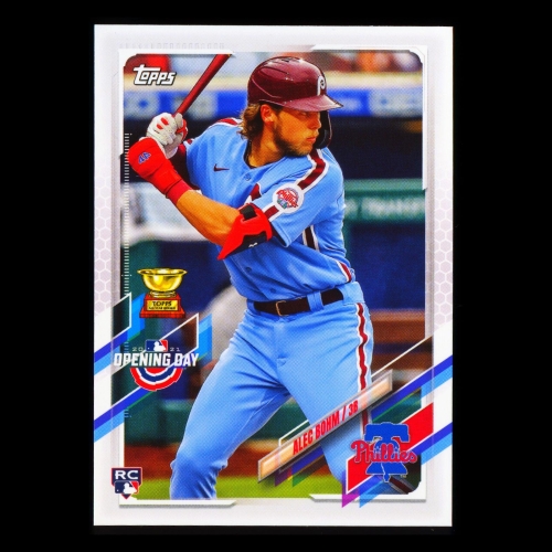 Alec Bohm RC 2021 Topps Opening Day All-Star Rookie Phillies
