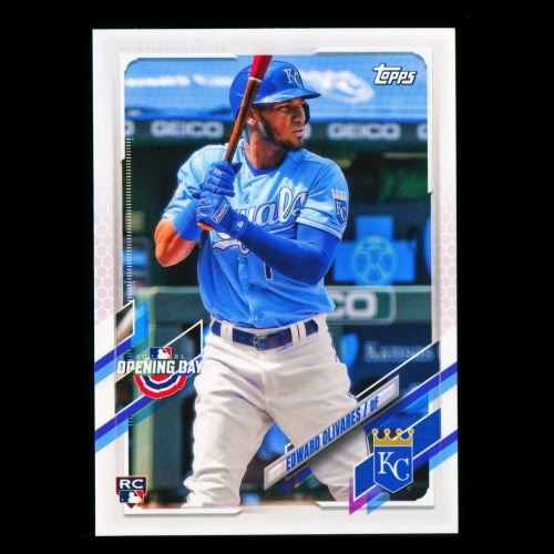 Edward Olivares RC 2021 Topps Opening Day Rookie Royals