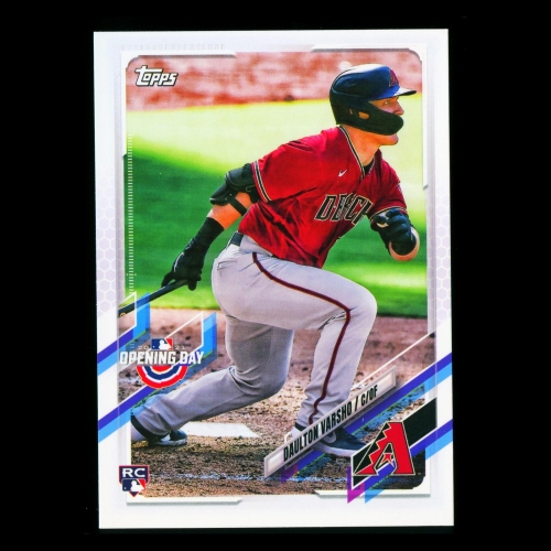 Daulton Varsho RC 2021 Topps Opening Day Rookie Diamondbacks