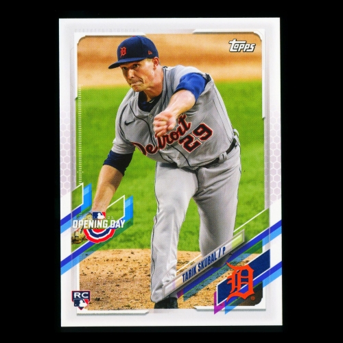Tarik Skubal RC 2021 Topps Opening Day Rookie Tigers
