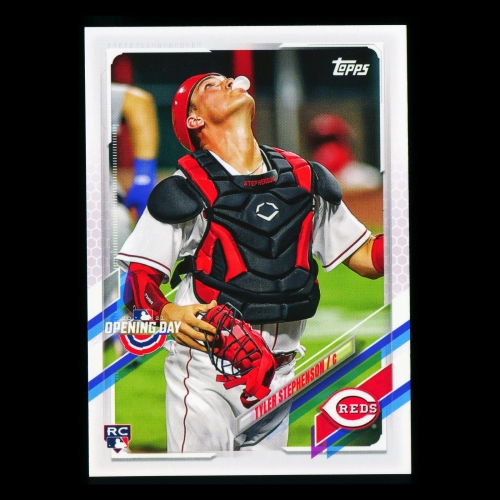Tyler Stephenson RC 2021 Topps Opening Day Rookie Reds