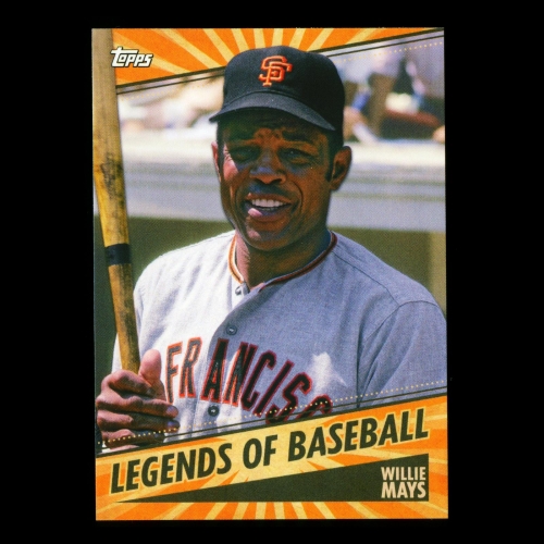 Willie Mays 2021 Topps Opening Day Legends of Baseball Giants