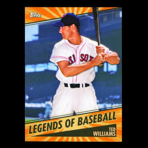 Ted Williams 2021 Topps Opening Day Legends of Baseball Red Sox