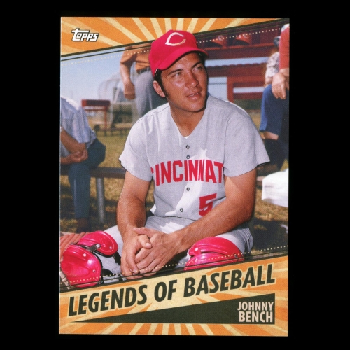 Johnny Bench 2021 Topps Opening Day Legends of Baseball Reds