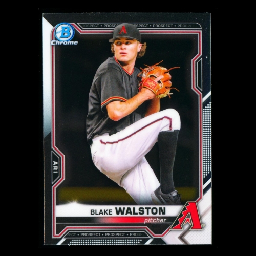 Blake Walston 2021 Bowman Chrome Prospect Diamondbacks