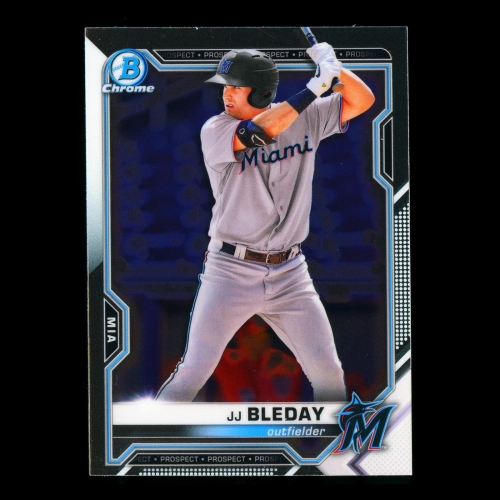 JJ Bleday 2021 Bowman Chrome Prospect Marlins