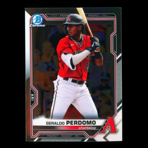 Geraldo Perdomo 2021 Bowman Chrome Prospect Diamondbacks
