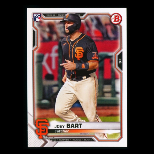 Joey Bart RC 2021 Bowman Rookie Giants