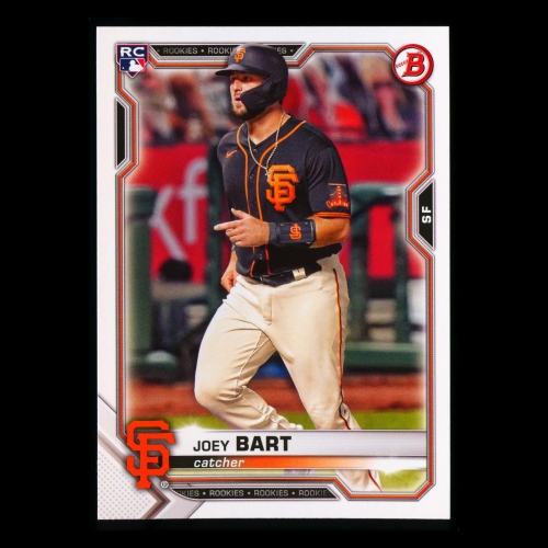 Joey Bart RC 2021 Bowman Rookie Giants