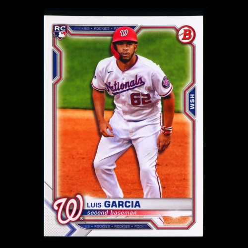 Luis Garcia RC 2021 Bowman Rookie Nationals