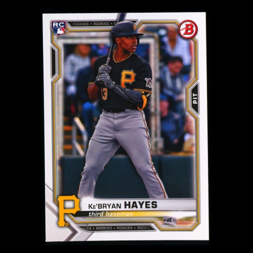 Ke'Bryan Hayes RC 2021 Bowman Rookie Pirates