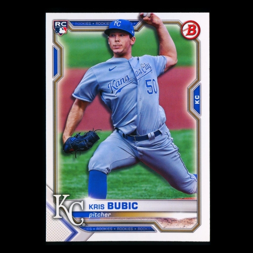 Kris Bubic RC 2021 Bowman Rookie Royals