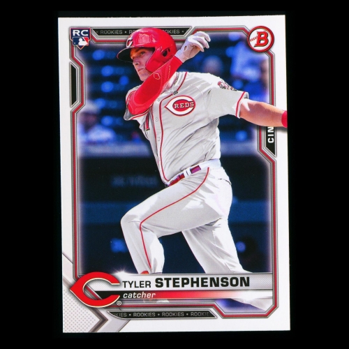 Tyler Stephenson RC 2021 Bowman Rookie Reds