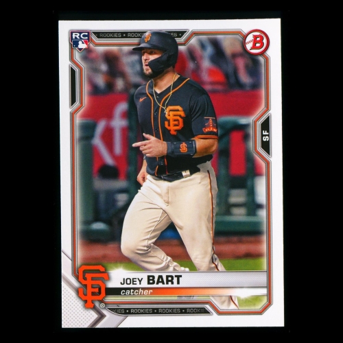Joey Bart RC 2021 Bowman Rookie Giants