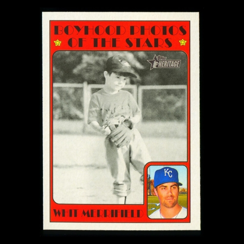 Whit Merrifield 2021 Heritage Boyhood Photos of the Stars Royals