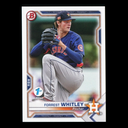 Forrest Whitley 2021 Bowman Prospect 1st Edition Astros
